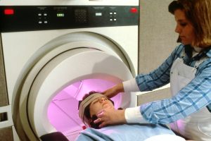 Preparing the patient for magnetic resonance imaging