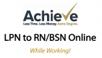 Achieve LPN to RN Program Online Logo