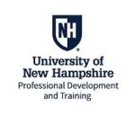 University of New Hampshire Professional Development and Training logo